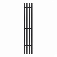 Стойка электро QUATRO проф1200 крашеный TERMINUS, RAL 9005 матовый