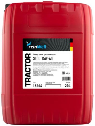 ReinWell Stou 15W-40, 20л