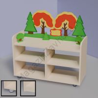 ТУМБА ДЛЯ ИГРУШЕК И ПОСОБИЙ 22 ОДНОСТОРОННЯЯ