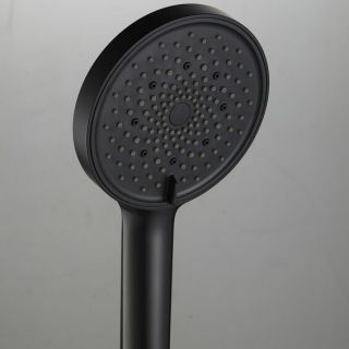 FRAP | F029 Duş Başlığı, Qara, ABS Plastik, 3 Rejimli
