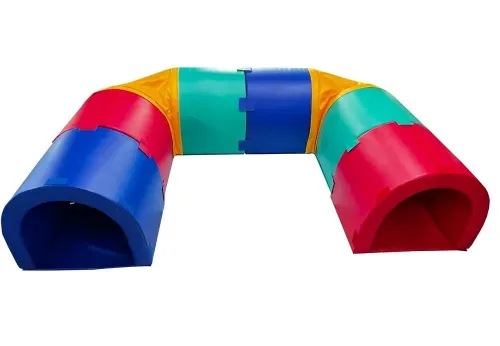 Мягкий модульный Туннель «Лабиринт» 8 секций