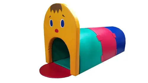 Мягкий модульный Детский игровой лабиринт "Гусеница"