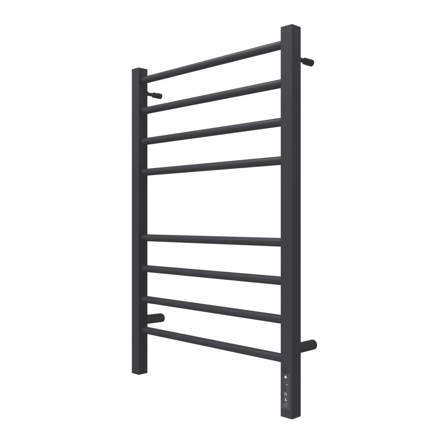 Сицилия П8 500х800 электро КС ЧЕРНЫЙ МУАР ( new встроен диммер) Полотенцесушитель TERMINUS