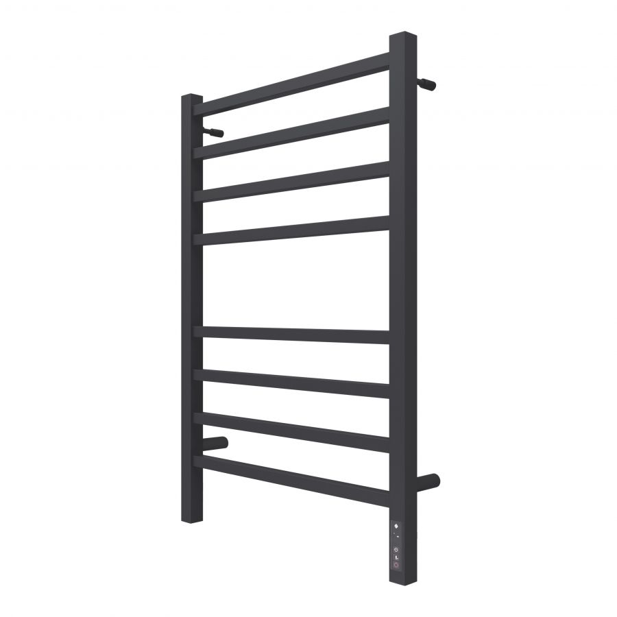 Ватикан П8 500х800 электро КС ЧЕРНЫЙ МУАР ( new встроен диммер) Полотенцесушитель TERMINUS