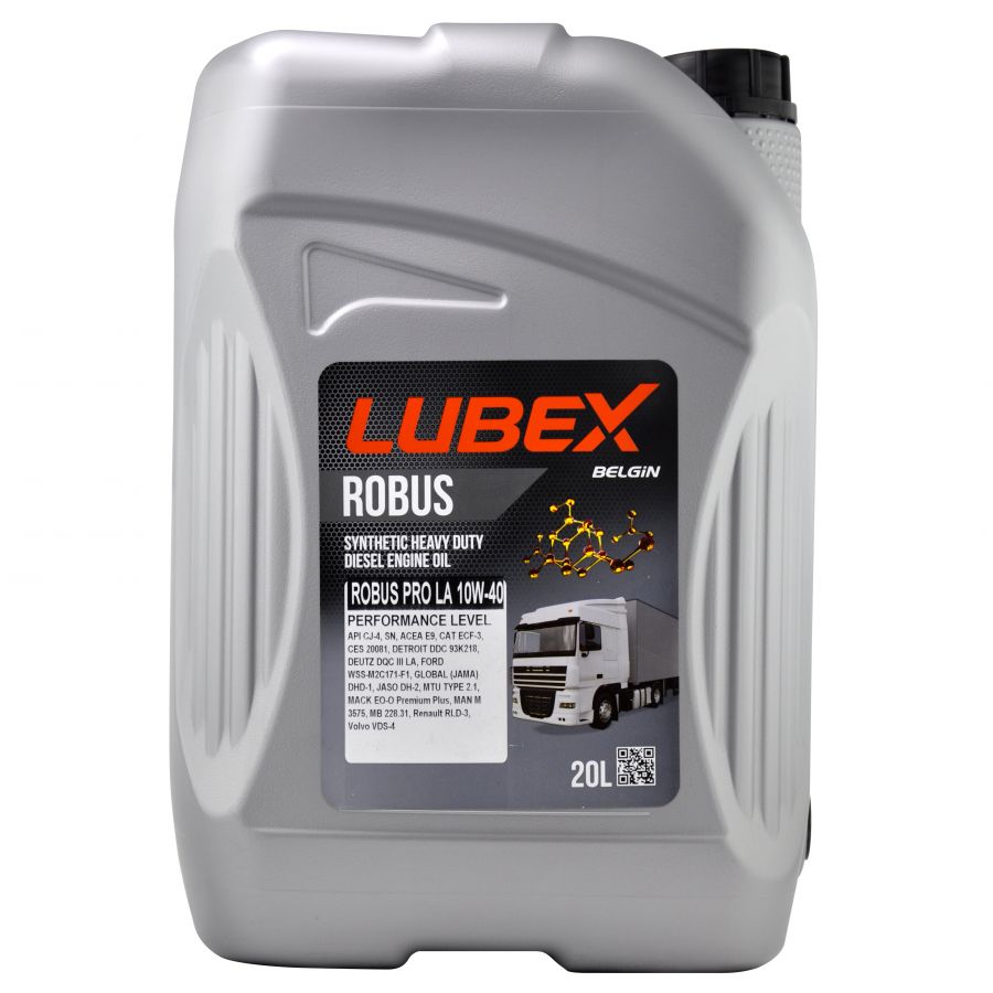 Lubex ROBUS PRO LA 10W-40, 20л