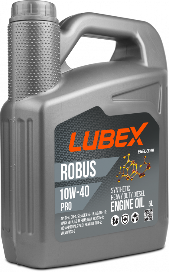Lubex ROBUS PRO 10W-40, 5л