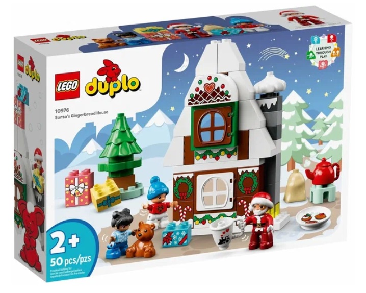Конструктор LEGO Duplo 10976 Пряничный домик Санты