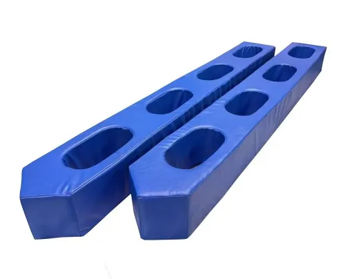 Мягкие модульные Игровые лыжи для эстафеты для 4 человек