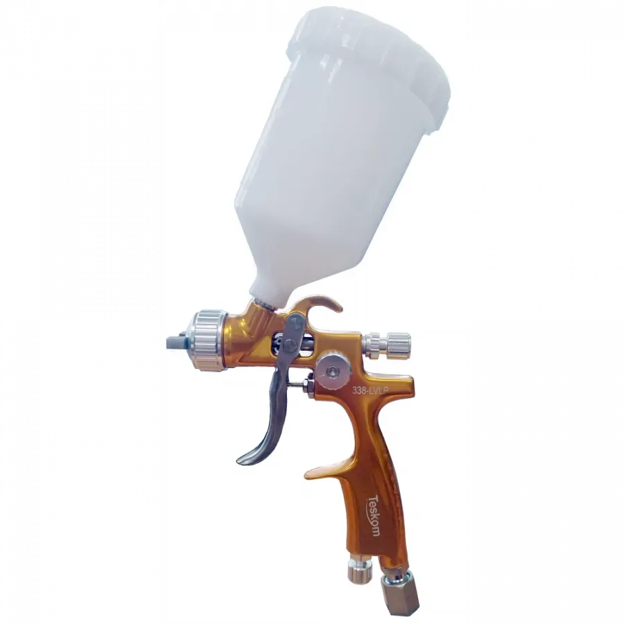 Краскопульт TESKOM MINI JET MPH-338 1,0 дюза, оранжевый