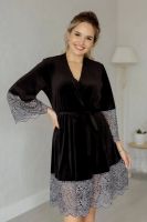 Халат Эрика женский [черный]