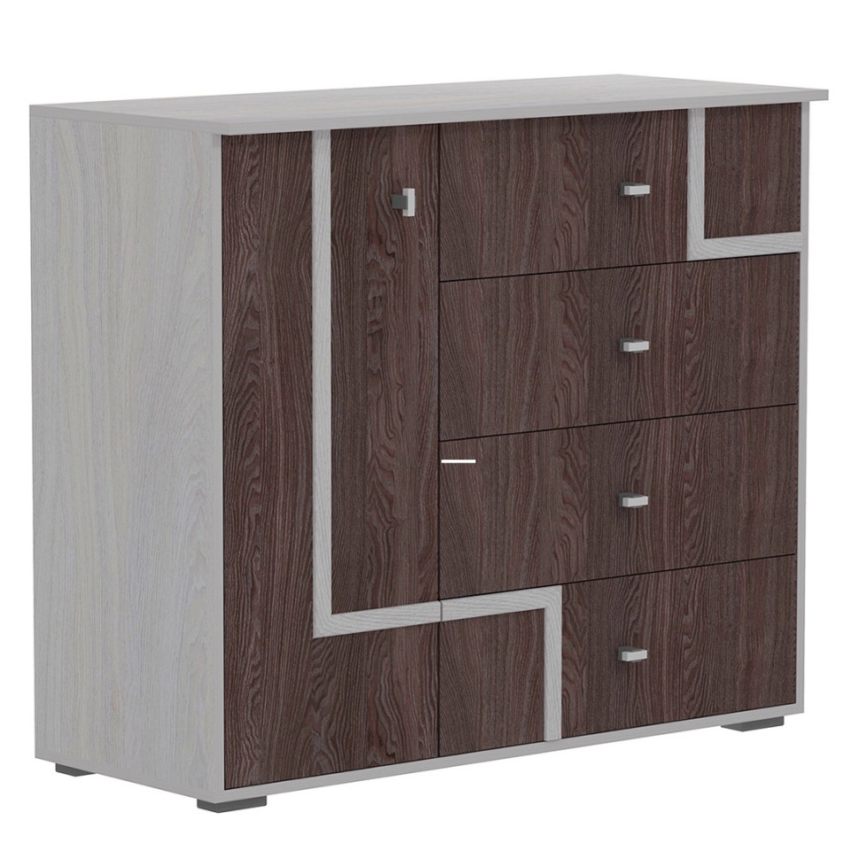 Комод Омега 16 (Ясень анкор светлый - ясень анкор темный)