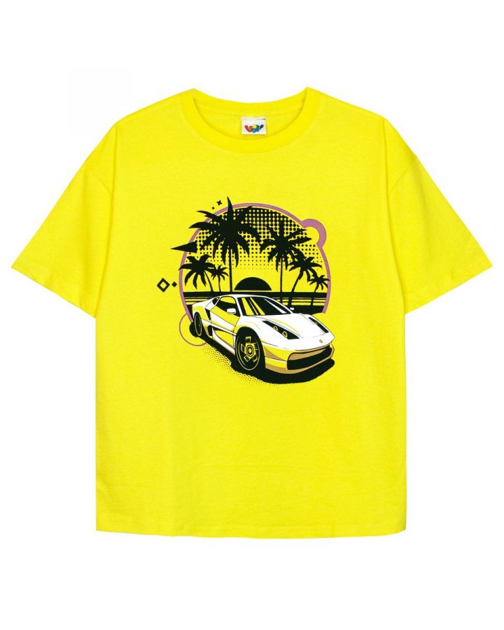 Футболка для мальчика 52355 детская [желтый]