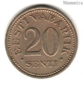 Эстония 20 сентов 1935