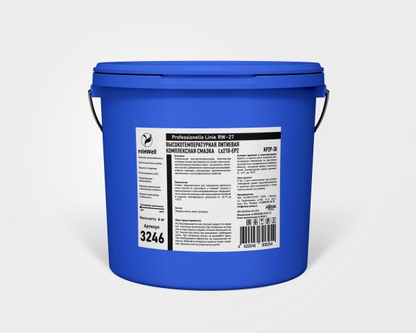Высокотемпературная смазка ReinWell Lx210-EP2 RW-27, 4кг