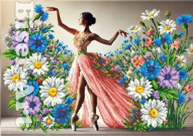 А801 Biser-Art. Танец с полевыми цветами