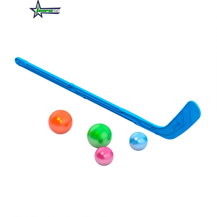 Набор "Хоккей на траве" (1 клюшка + 4 шарика)