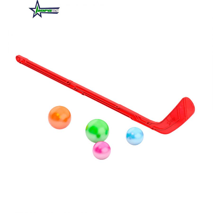 Набор "Хоккей на траве" (1 клюшка + 4 шарика)