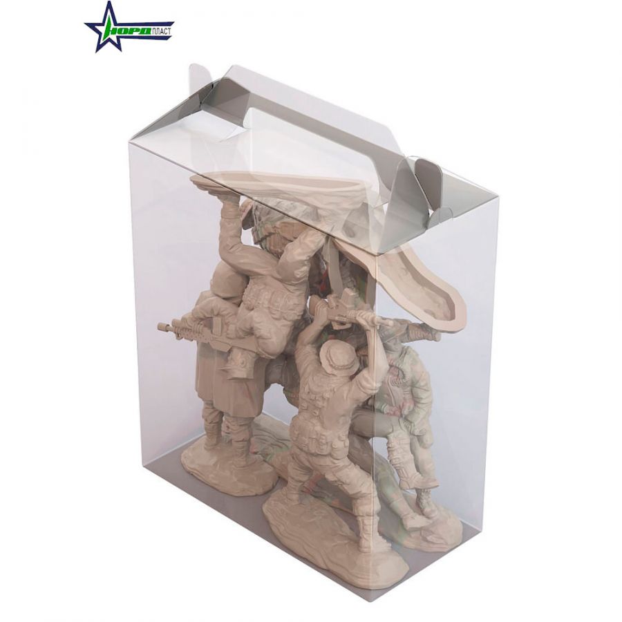 Солдаты "Морские котики" США (8 шт. в малом прозрачном боксе)