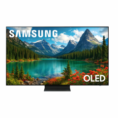 Телевизор Samsung QE77S90FAEXRU 77 дюймов фронтальный вид OLED S90F