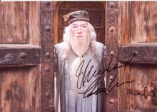 Автограф: Майкл Гэмбон. "Гарри Поттер". Редкость