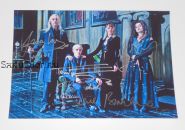 Автографы: Д. Айзекс, Т. Фелтон, Х. Маккрори, Х. Б. Картер. "Гарри Поттер". Редкость