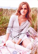 Автограф: Эмма Уотсон.