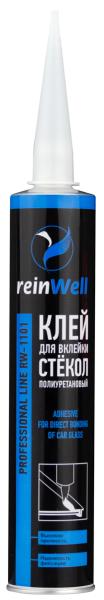 Клей для вклейки стекол полиуретановый ReinWell RW- 1101, 0,31л