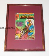 Автограф: Стэн Ли. На комиксе "Звездный лорд". 1981 год. Редкость