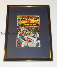 Автограф: Стэн Ли. На комиксе "Стражи Галактики". 1976 год. Редкость