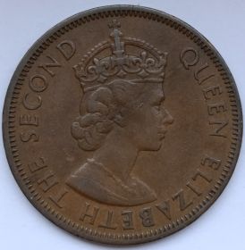 Королева Елизавета II 5 милей Кипр 1956