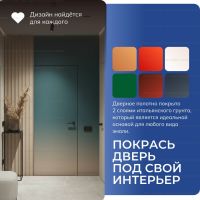 Покраска скрытой двери с кромкой с 4 сторон 2300/2400 золото со стабилизатором