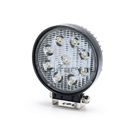 Светодиодная фара 27 Ватт круглая ближнего света 35 мм FR163627