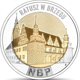 Бжегская ратуша 5 злотых  Польша 2025