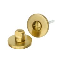 Накладка-фиксатор Extreza Hi-Tech Slim WC R16 матовая латунь глянец