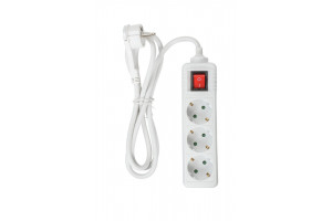 удлинитель электрический  5м белый