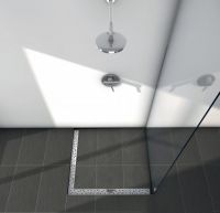 Душевой лоток Tece Drainline 120x120 611200 угловой без крышки схема 3 Душевой лоток Tece Drainline 120x120 611200 угловой без крышки схема 3