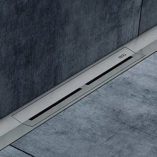 Душевой канал Tece Drainprofile 90 6709решеткой PVD схема 14