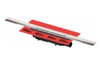 Душевой канал Tece Drainprofile 90 6709решеткой PVD схема 51