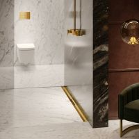 Душевой канал Tece Drainprofile 90 6709решеткой PVD схема 60