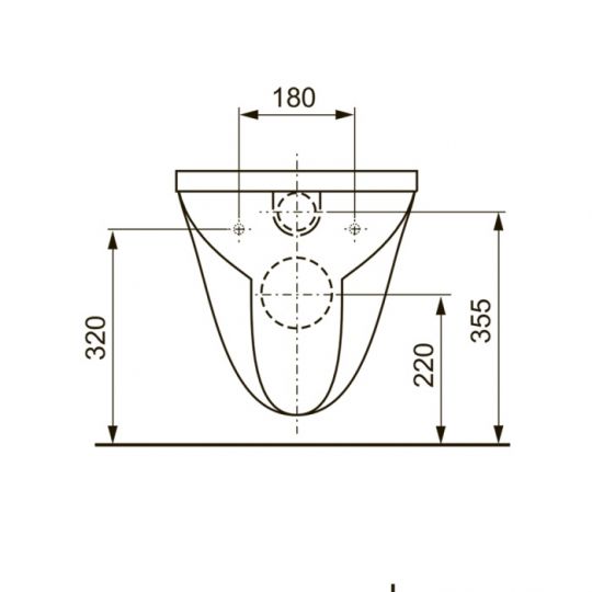 Комплект TECEspring Base, панель смыва с круглыми кнопками, унитаз Basic K401101/03/04WCB схема 8
