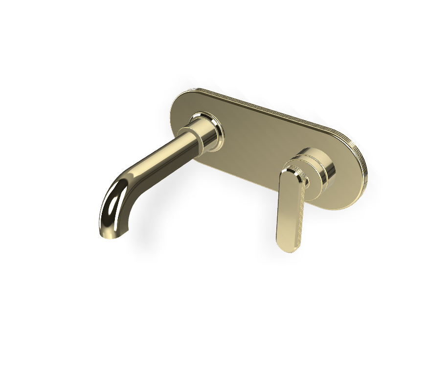 Однорычажный смеситель Fima - Carlo Frattini Park Lane настенный для раковины F1301WX5 ФОТО