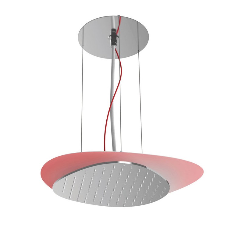 Тропический душ потолочный с подсветкой Fima - carlo frattini Wellness F2651 49,9х40 ФОТО