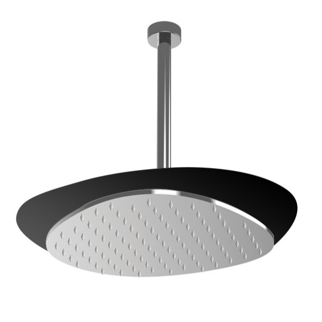 Подвесной тропический душ Fima - carlo frattini Wellness F2652 40х50 со светодиодной подсветкой на кронштейне