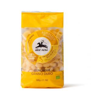 Макароны Ракушки Конкилье Alce Nero Conchiglie 500 г Италия