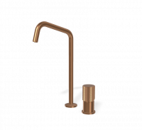 Fima carlo frattini Spillo Tech смеситель для раковины с вращающимся изливом 160мм F3271TNDG схема 12