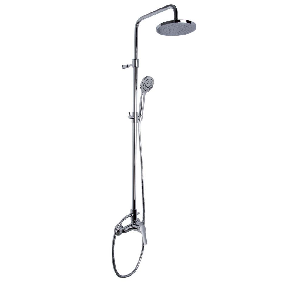 Fima - carlo frattini Serie 4 стойка душевая с тропическим душем F3765/2 ФОТО