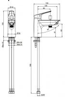 Смеситель для ванны и душа Fima carlo frattini Serie 4 F3784/9N схема 2