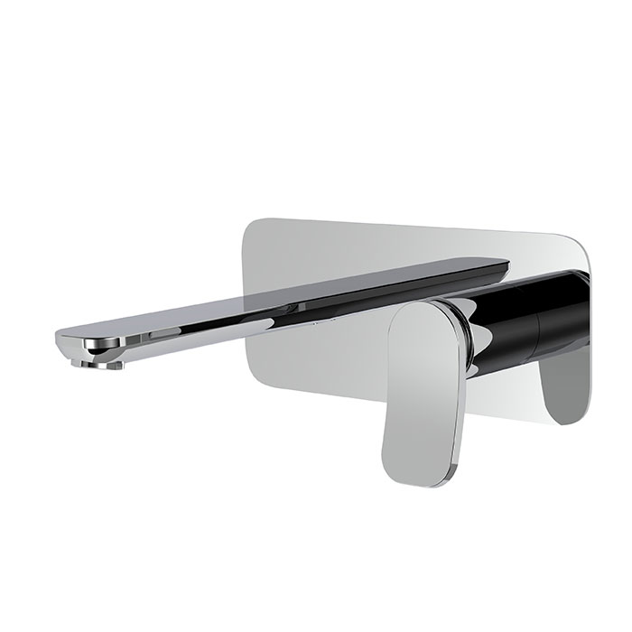 Изображение Смеситель для раковины настенный Fima carlo frattini Flo F3821WX5 излив 150мм