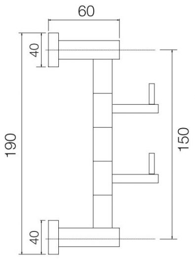 Fima - carlo frattini Rotola Крючок в ванную F6004/3