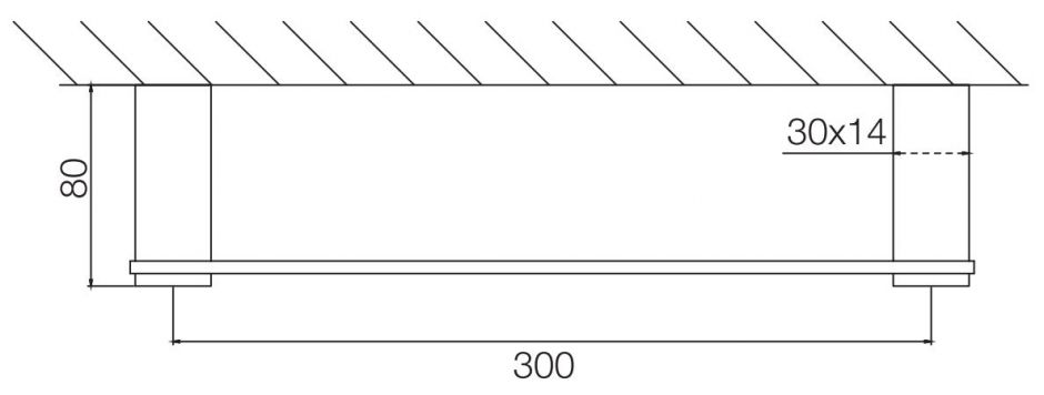 Изображение Fima - carlo frattini Quadra полотенцедержатель F6020/30